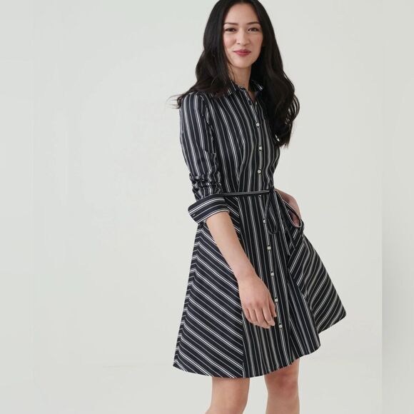 UNTUCKit Willow Classic Striped Shirt Dress - Picture 13 of 13